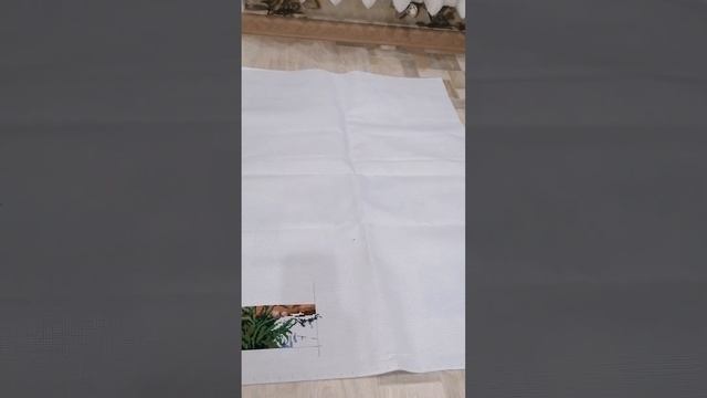 Обзор китайского набора вышивки. смотреть онлайн