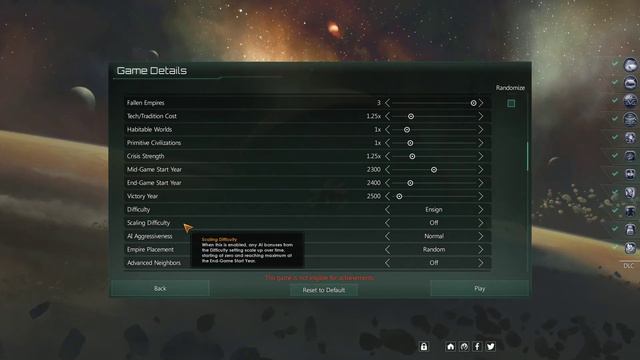 Stellaris 2.7 no DLC tutorial - Game details and creating a galaxy смотреть онлайн