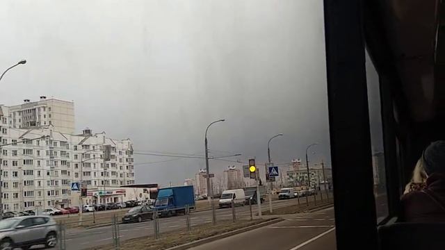 Автобус Минска МАЗ-105,гос.№ АК 5320-7,марш.140 (15.03.2019) смотреть онлайн