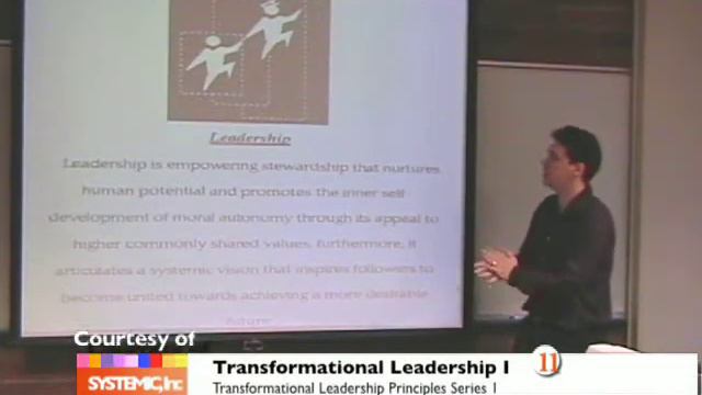 11 Transformational Leadership Series Part I смотреть онлайн