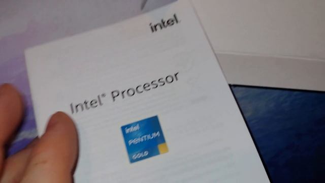 Unboxing Intel Pentium Gold G6405 CPU LGA 1200 смотреть онлайн