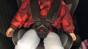 Детское автокресло Osann Eno 360 SL, 0+/1/2/3. Затяжка ремней.