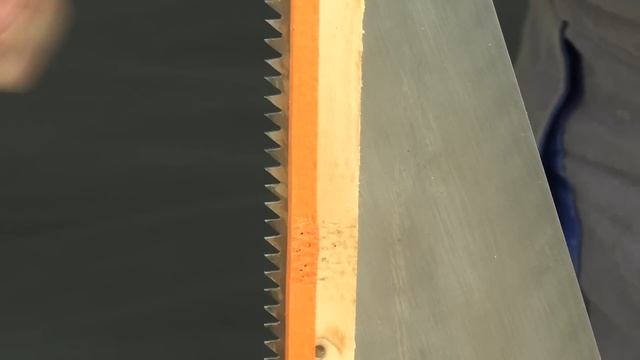 Sharpen Your Hand Saw Razor-Sharp. Sharpen The Hand Saw!