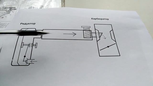 Подвод газа к карбюратору. ГБО 2 поколения..mp4