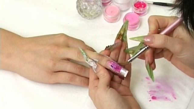 Моделирование ногтей акрилом ч. 3 смотреть онлайн