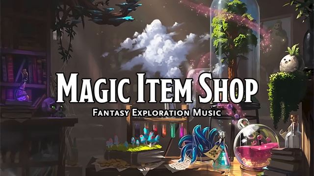 Magic Item Shop | D&D/TTRPG Music | 1 Hour смотреть онлайн