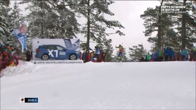 POURSUITE HOMMES - OSLO HOLMENKOLLEN 2016 (Résumé) смотреть онлайн