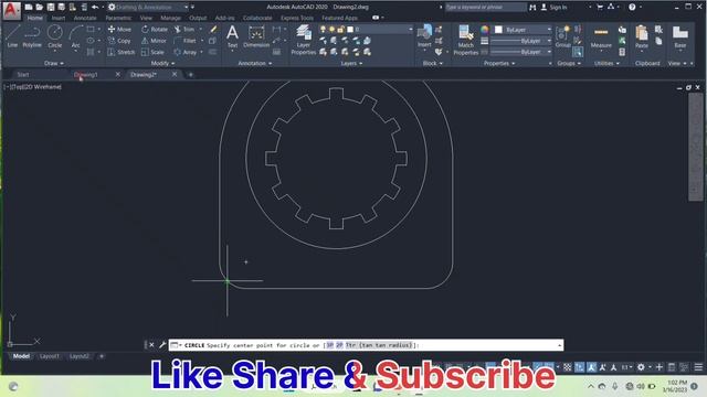 2d drawing in Autocad for beginners Practice no. 22.#autocad #education #subscribe #educational смотреть онлайн