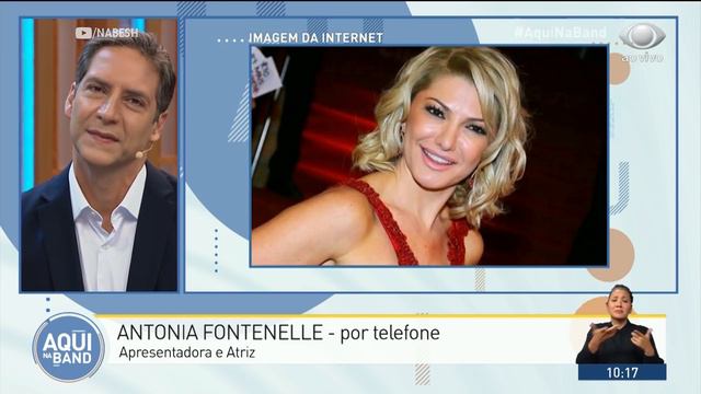 Antonia Fontenelle diz ao vivo que Luis Ernesto Lacombe deve ir para um programa que o mereça смотреть онлайн