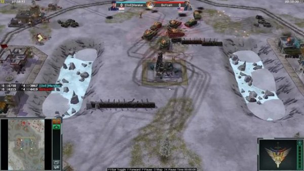 КРУТОЙ БОЙ ТОПОВЫХ ИГРОКОВ!/THE BEST PLAYERS! GENERALS ZERO HOUR (ENG SUB)