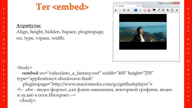 32 урок. HTML & CSS. Вставка медиафайлов. смотреть онлайн