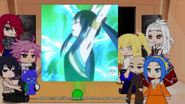 Past Fairy Tail react to [DRAGON SLAYER🐉🔥] Wendy Marvell🌪💨