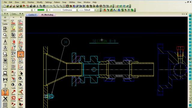Configure Preset AutoSnaps in Caddie AEC Architecture .dwg software смотреть онлайн