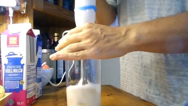 Banana milk - Testing Braun MQ 5060 stab blender Pürierstab mixer смотреть онлайн