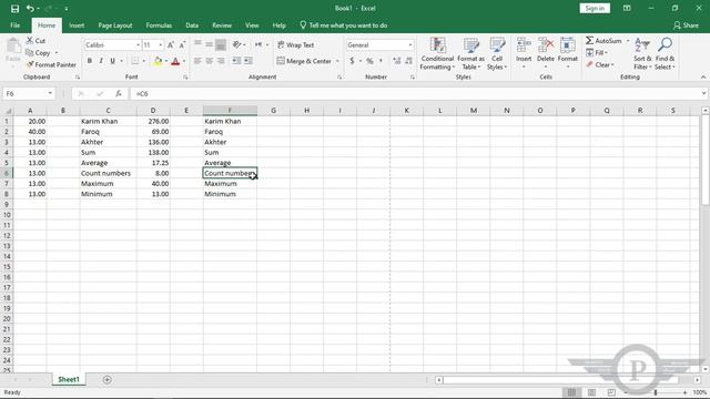 Basic Microsoft Excel 2019 Lesson 08 смотреть онлайн