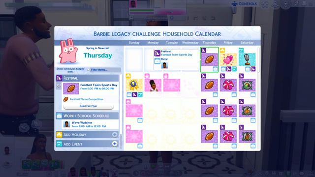 ✨NEW LP✨💕BARBIE LEGACY CHALLENGE💞✨ HOUSEWIFE GEN EP.14 THE BEST DAD EVER 👏🏽💙