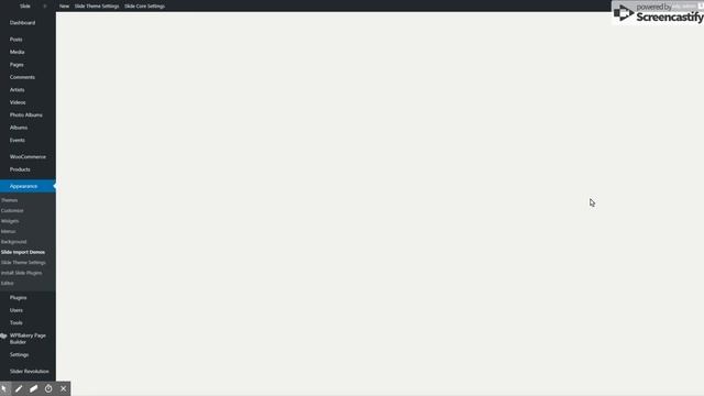 Import Slide Music WordPress Theme Demo смотреть онлайн
