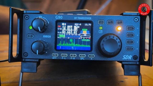 Xiegu G90 - Super quiet CW (and SSB) rig смотреть онлайн