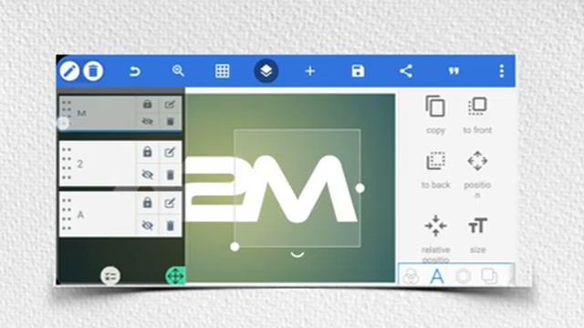 A2M Logo Design On Android || Photoshop Logo Design On Android || PixelLab Logo Design Tutorial смотреть онлайн
