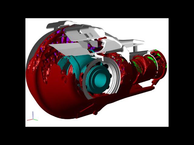 Моделирование во FlowVision. Автомобильная трансмиссия. смотреть онлайн
