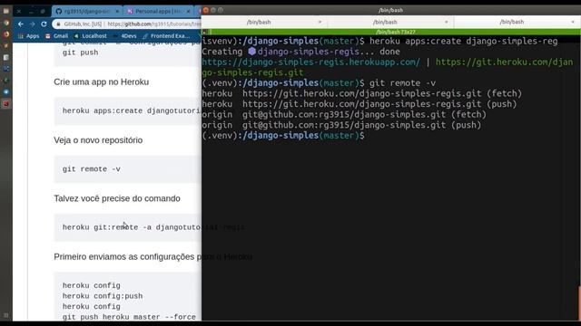 Deploy Heroku Ultimato - deploy Django tutorial смотреть онлайн