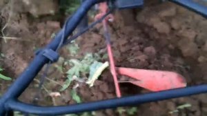 Вспашка огорода мотоблоком Карвер