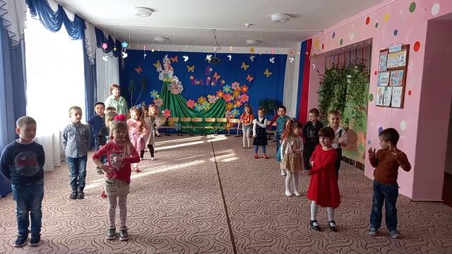 Старшая группа , 8 Марта 2021, танец смотреть онлайн