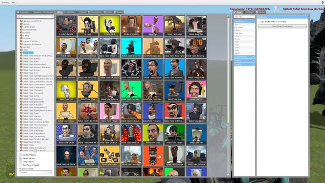 CLOCK MAN, PC MAN, GMAN In Garris Mod. Skibiditoilet Multiverse