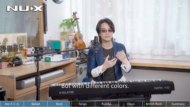 How to Spice Up Simple Chords for Different Music Styles? | NUX NPK-10 смотреть онлайн