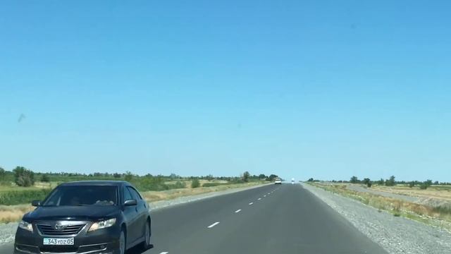 Kazakhstan. The roads. ВКО. Едем от Алаколя в сторону Аягоза. TLC 105 GX смотреть онлайн