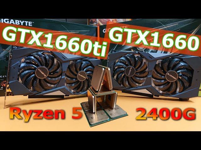 Ryzen 2400G GTX1660ti vs GTX1660 смотреть онлайн