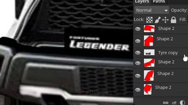 All New Toyota Fortuner Legendar Modified || Photoshop Rendering || BM Designs смотреть онлайн