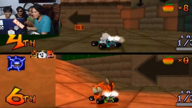 Main Game PS Satu CTR Crash Team Racing ( Back To Past ) смотреть онлайн