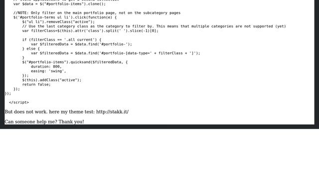 Wordpress: How I got jQuery Quicksand working with WordPress? смотреть онлайн