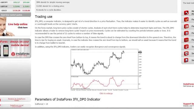 [BCS] Forex Indicators IFX_DPO Indicator смотреть онлайн