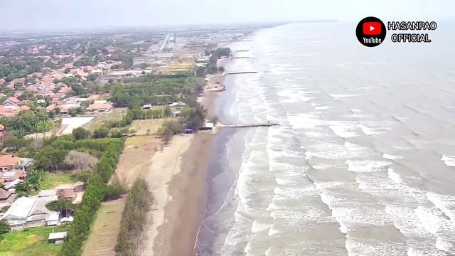 Objek Wisata Pantai Balongan Indah Via Pantai Cemara Indah Balongan смотреть онлайн