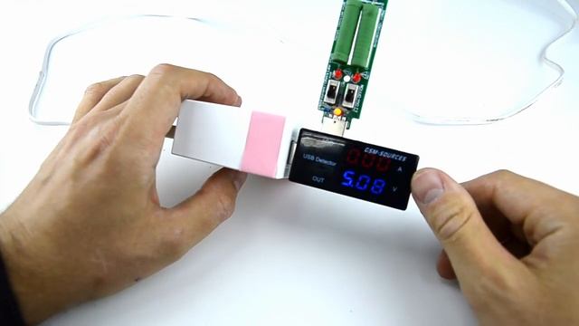 Нагрузочный резистор и USB тестер. Как использовать USB-доктор. смотреть онлайн