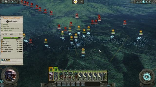 THE GREAT WHITE LIZARD! - TW: Warhammer 2 - Gor Rok Legendary Campaign #1 смотреть онлайн