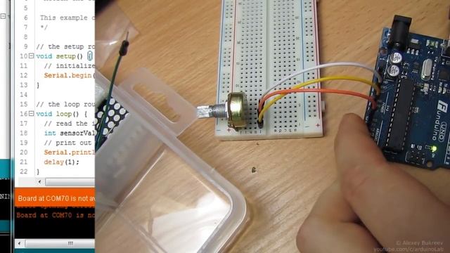 Набор Arduino для начинающих \ KT003 Arduino UNO Starter Kit смотреть онлайн