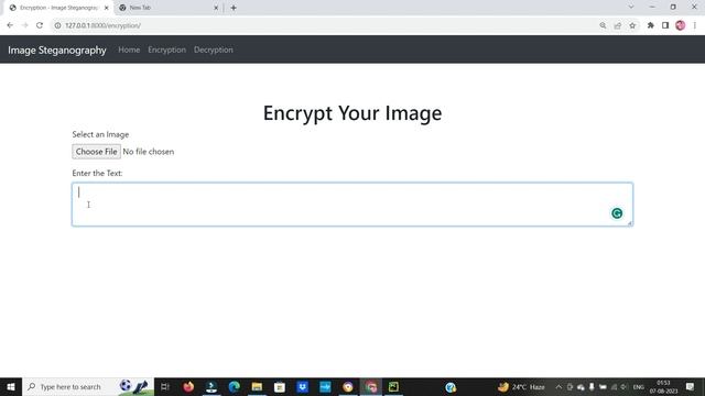 Image Steganography Project using Python Django | Free Source Code | Part 2 | In Hindi смотреть онлайн