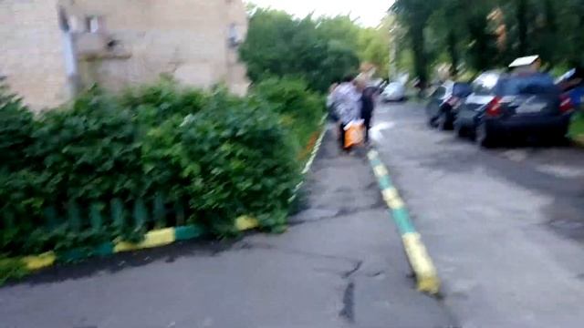 г. Щёлково. От Стройдвора до ТЦ Ладья 3 07 17 в 18 20 смотреть онлайн