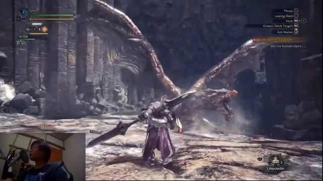 Dragon MARAH!!! OHAYO!,Monster Hunter World(test game record) смотреть онлайн