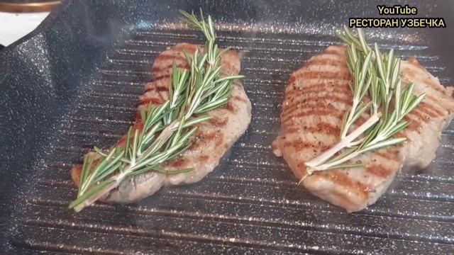 СТЕЙК ТАЙЁРЛАШ БАРЧА СИРЛАРИ БИЛАН! КАК СДЕЛАТЬ СУПЕР-СТЕЙК? смотреть онлайн