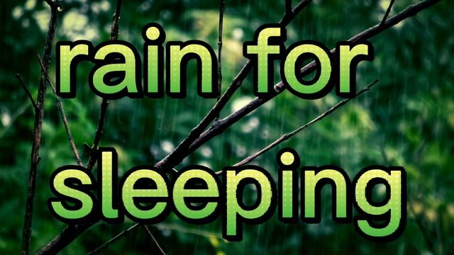 RAIN FOR SLEEPING. ЗВУК ДОЖДЯ ДЛЯ СНА смотреть онлайн