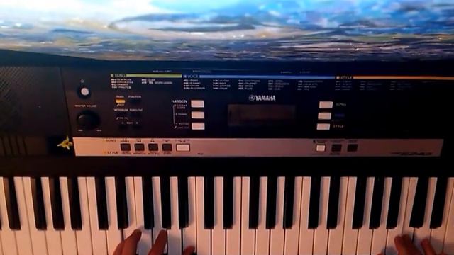 Fancy. Flames Of Love. Yamaha PSR-E243. Piano cover. смотреть онлайн