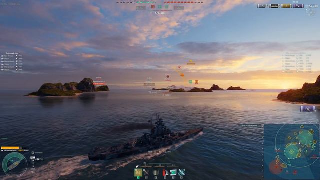 MASSACHUSETTS ПРЕМИУМ ПМК ЛИНКОР 8УР. WORLD OF WARSHIPS