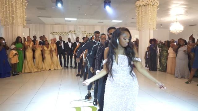 Best Congolese Wedding Entrance | BM & Arlette | Phoenix Arizona | Song: BM - Ye Le смотреть онлайн