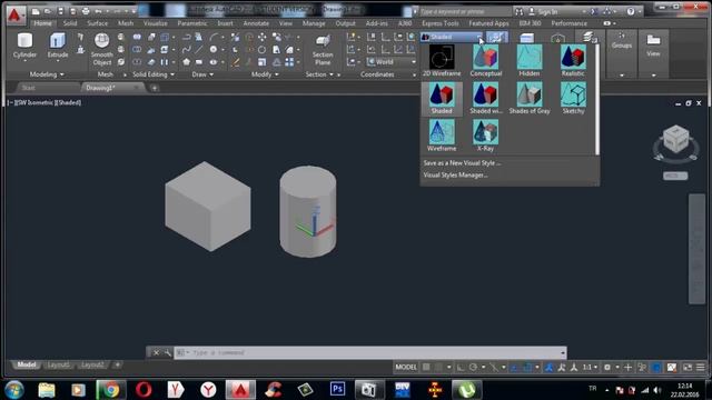 Autocad 3 Boyutlu Çizim Ders 8 смотреть онлайн