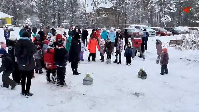 Детские забавы у ёлки 2019 Сазоново. смотреть онлайн