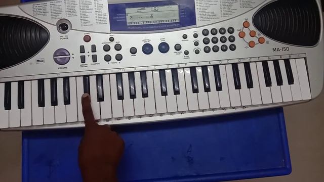 how to play happy birthday song in Casio on MA-150 смотреть онлайн